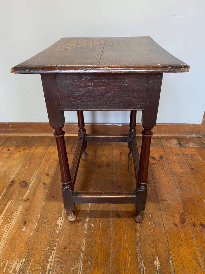 17th century Oak Side Table