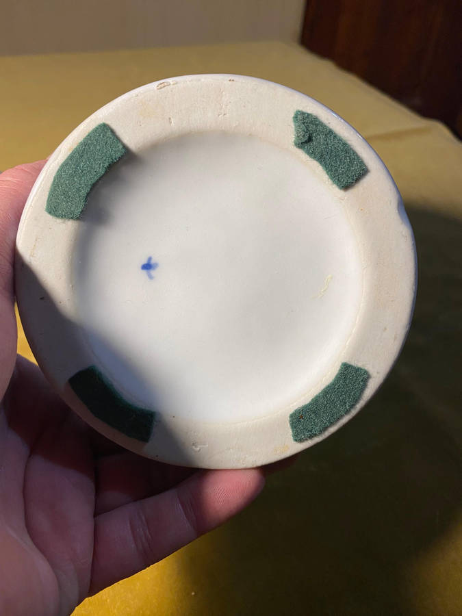 Large Blue and white ginger jar