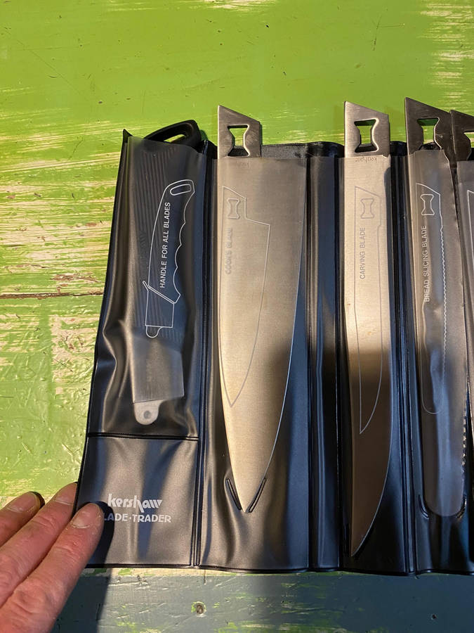 Kershaw Blade Trader - 6 Blade Knife Set and Case