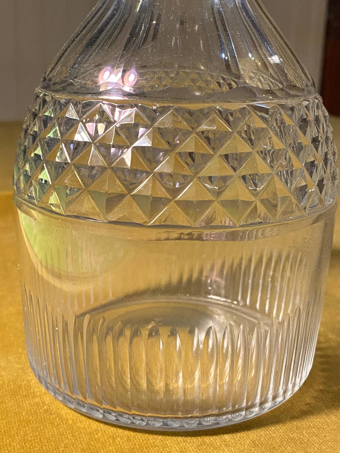 Antique Cut-Glass Decanter