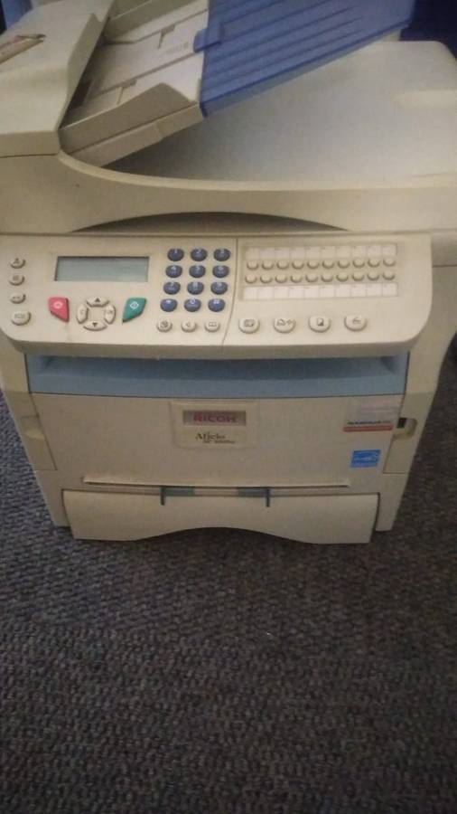 aficio sp1000sf printer**please read description**