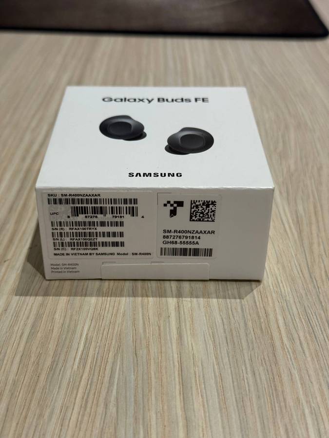 SAMSUNG GALAXY BUDS FE (BRAND NEW SEALED BOX) GRAPHITE