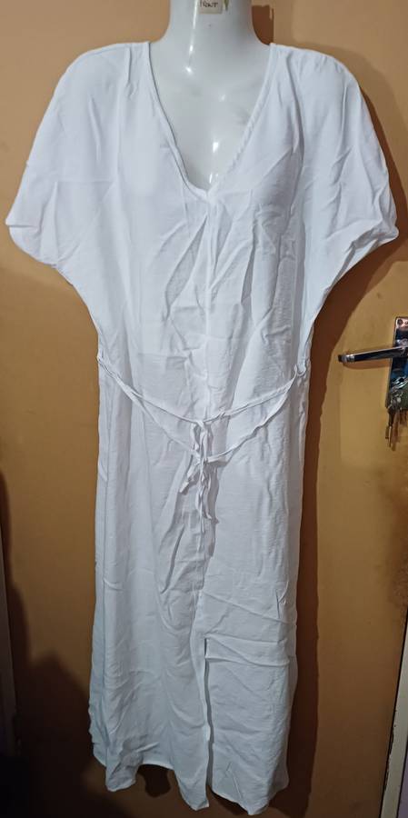Ladies - White Dress - Make - Tango - Size - 36/12/M