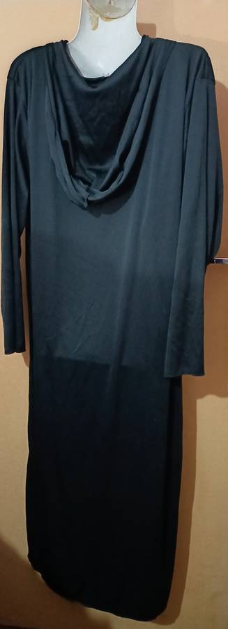 Ladies - Black Dress With Hoodie - Make - no make - Size - one size fits all