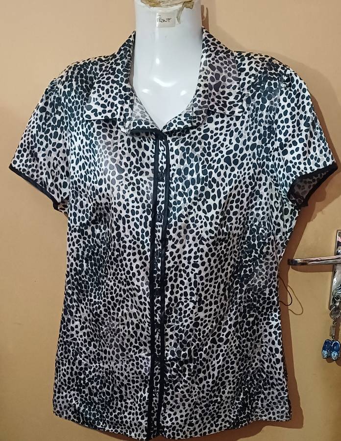 Ladies - Multicolored Blouse - Make - Miladys - Size - 36