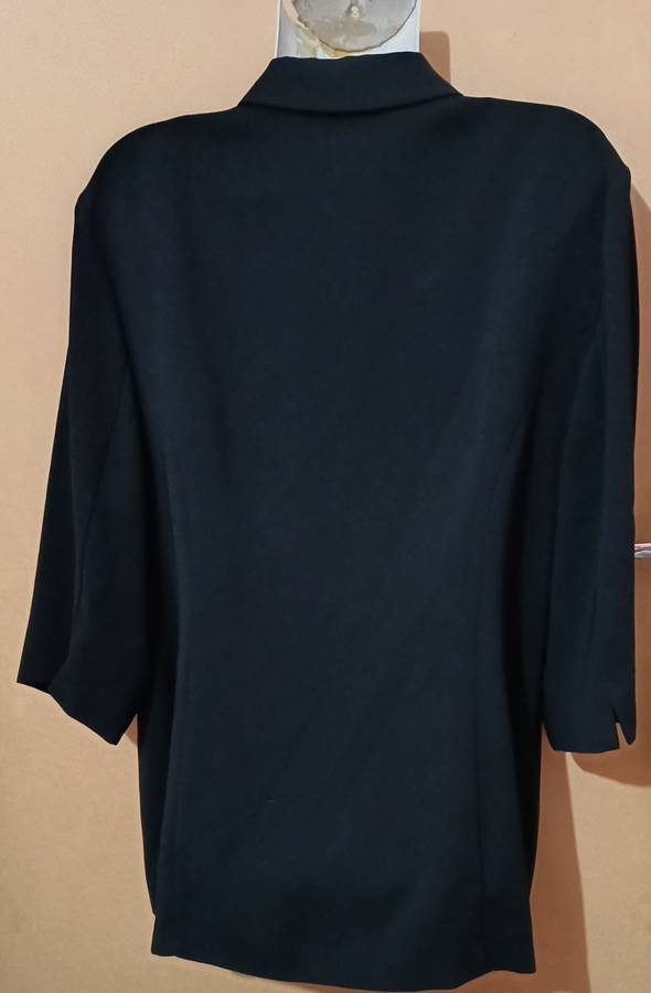 Ladies - Black Blouse - Make - Woolworths - Size - 16