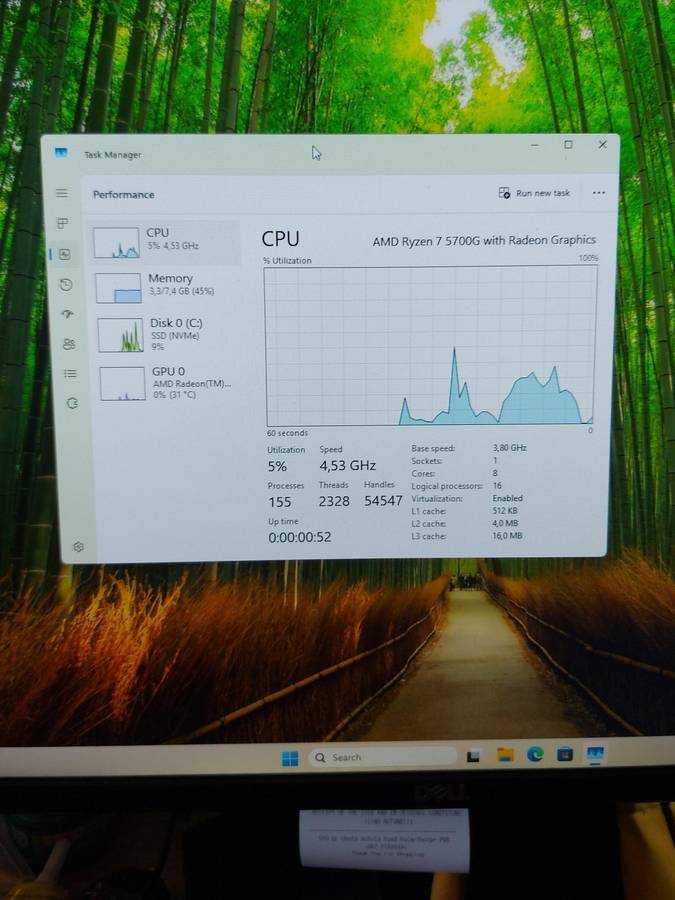 Ryzen 7 5700G + Motherboard + Ram **Bargain**