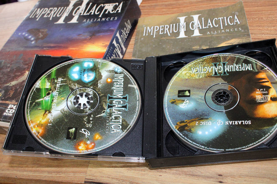Retro Big box PC game: Imperium Galactica 2 Alliances