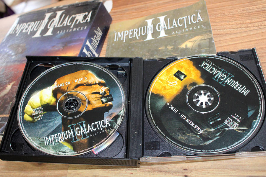 Retro Big box PC game: Imperium Galactica 2 Alliances