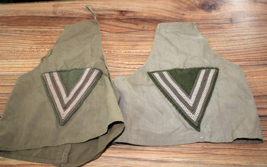 Pair of early SADF brassards