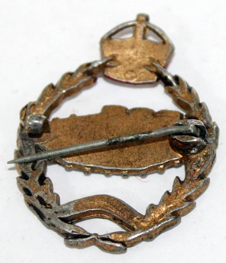 Royal Tank Corps Sweetheart brooch