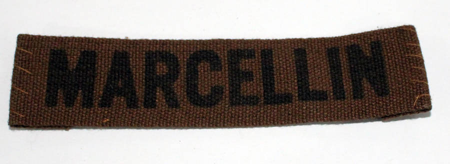 SADF nutria name tag