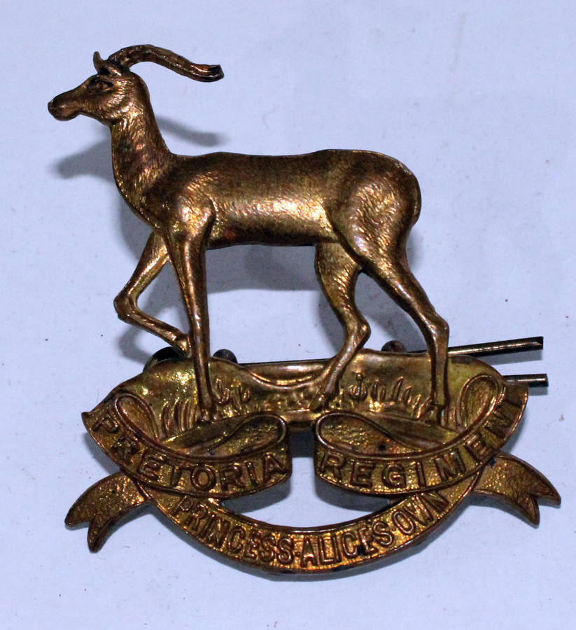 Pretoria Regiment Cap badge