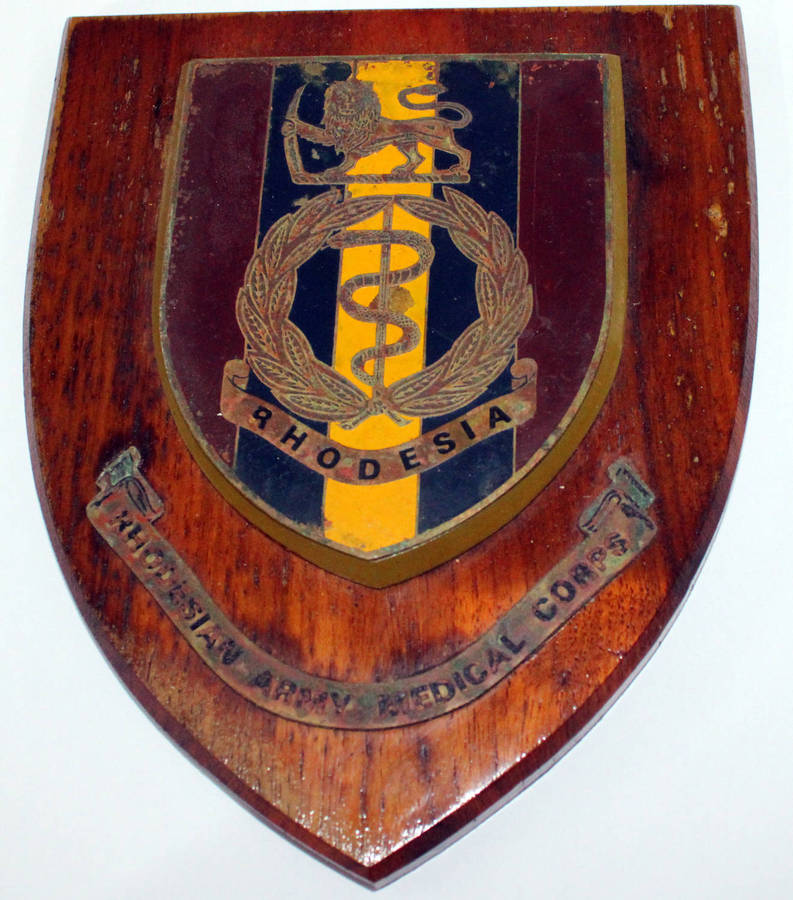 Original Rhodesian plaque -Medical Corps