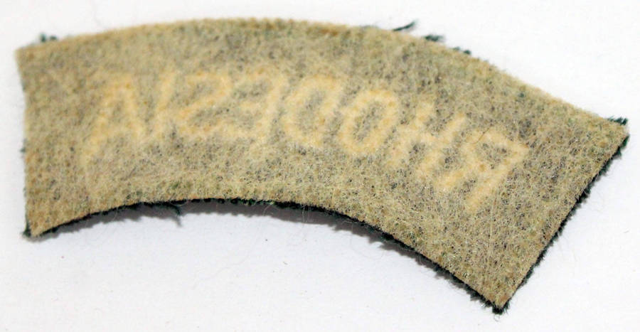 Rhodesian Army cloth title