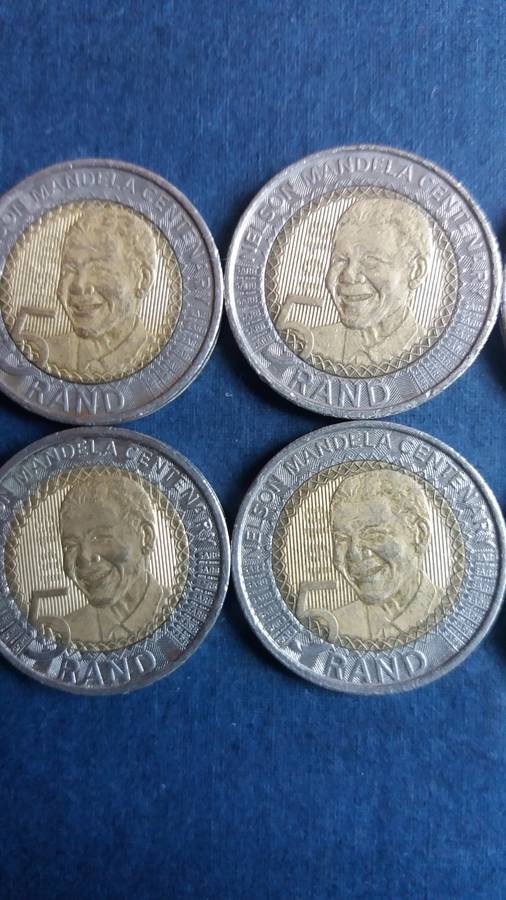 South Africa 2018 R5 - Nelson Mandela Centenary * 10 x coins*