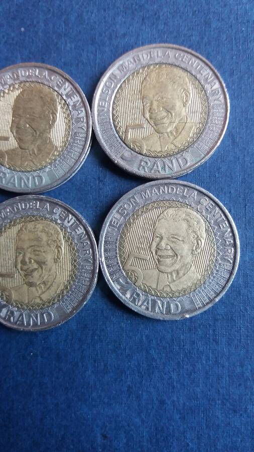 South Africa 2018 R5 - Nelson Mandela Centenary * 10 x coins*
