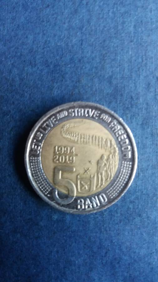 South Africa 2019 R5 - 25 Years of Constitutional Democracy