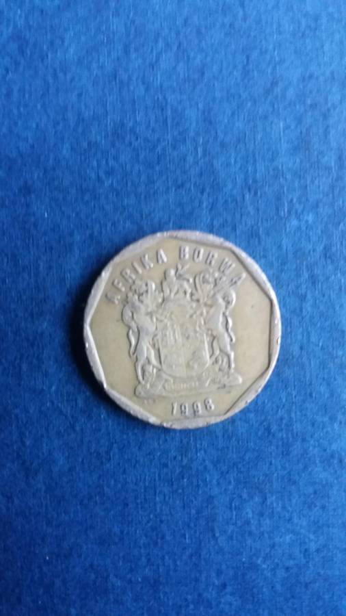 South Africa  1998 50 cents * Mintage 1 152 000 Difficult to find*