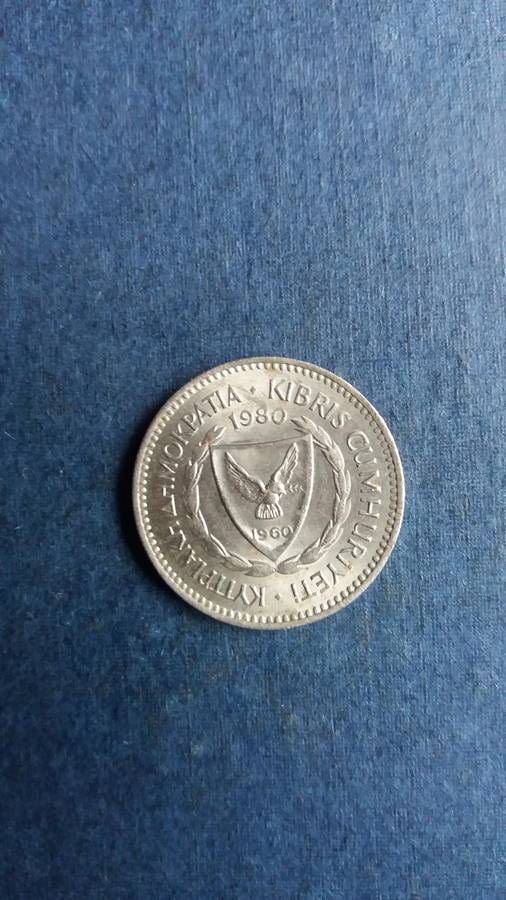 Cyprus 1980 50 Mils