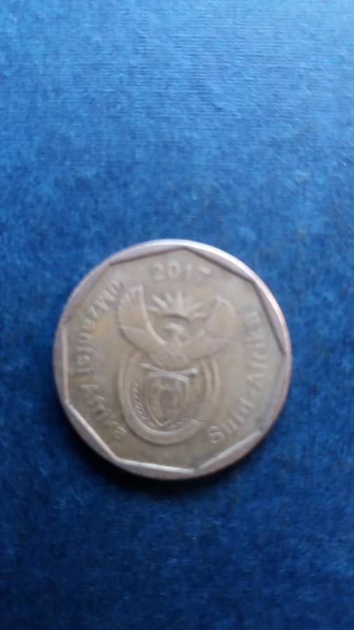 South Africa 2017 50 cents * Difficult to Find*