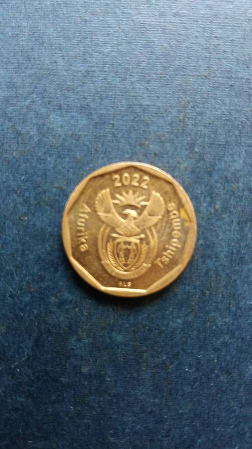 South Africa 2022 20 cent *No Mintage figures & Difficult to find*