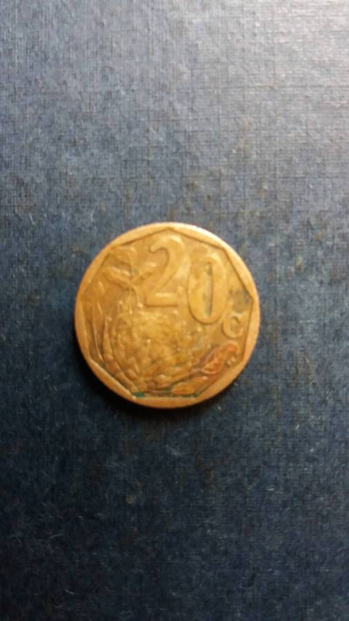 South Africa 2014 20 cent * No Mintage Figures - Difficult to Find*