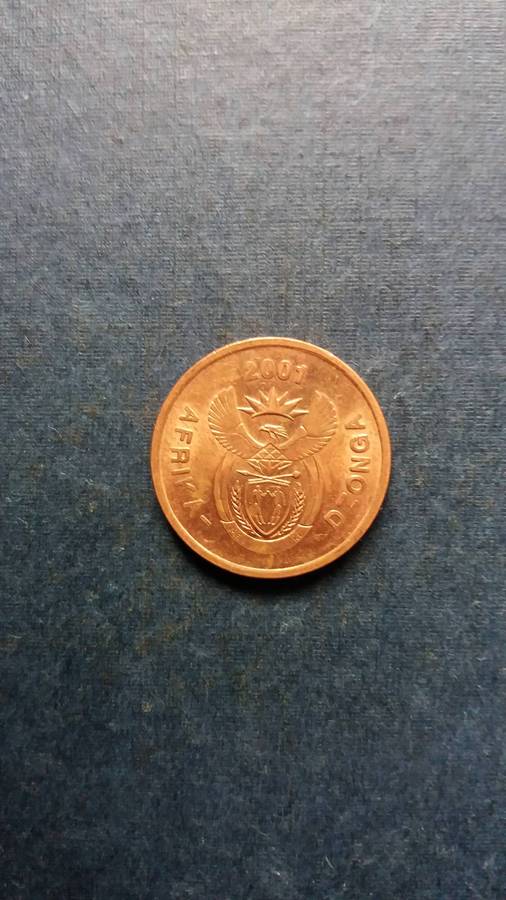 South Africa 2001 5 cent