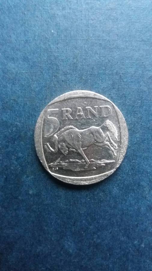 South Africa 2000 R5 *Commemorative issue - Nelson Mandela " Smiley Mandela"^