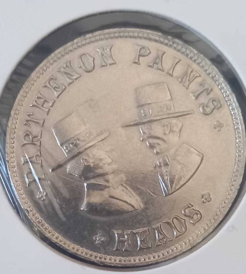 PARTHENON PAINTS SILVER