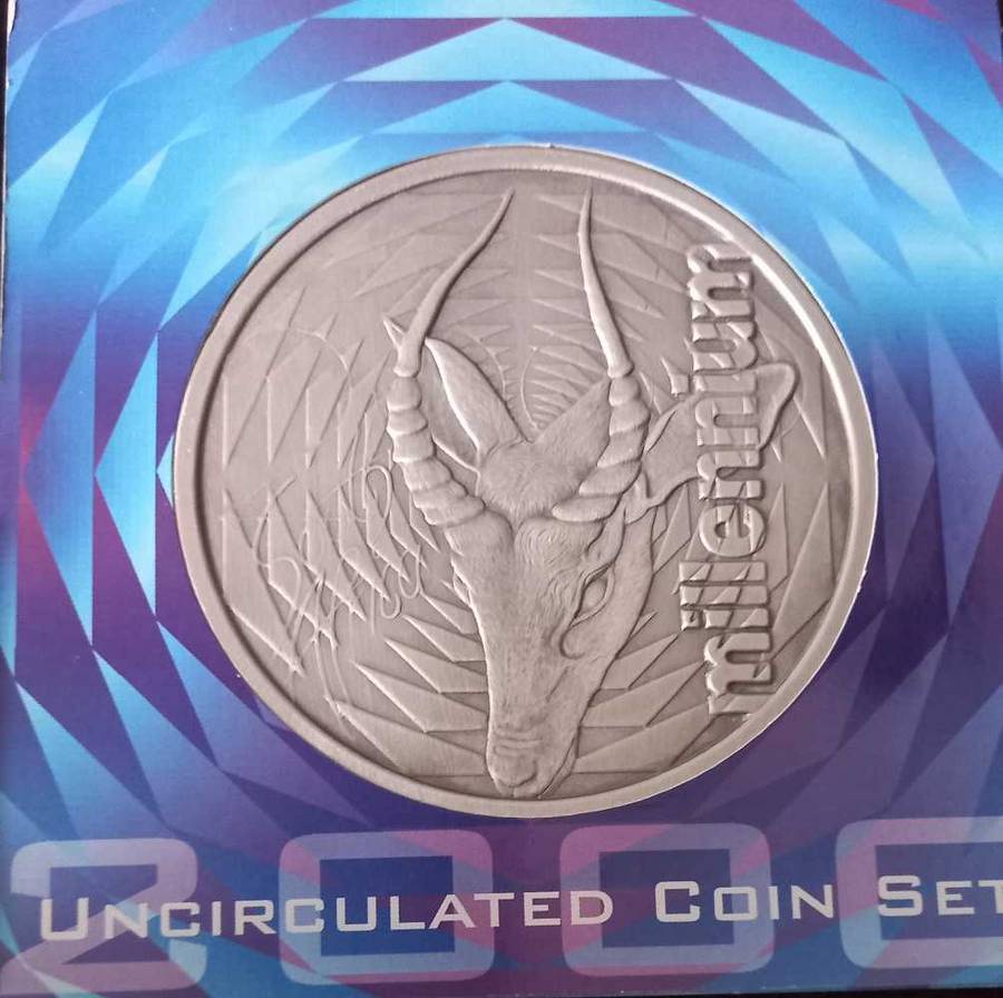 2000 RSA OLD COAT OF ARMS UNC COIN SET