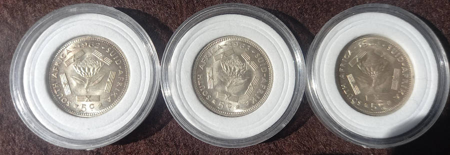 Union & RSA coins and international tokens. One bid takes all.