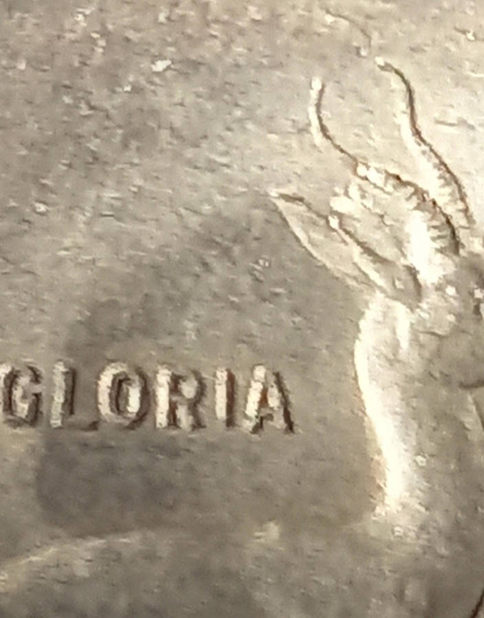 THE 1966 AFRIKAANS R1 TAGG-EAR. ONLY 600 KNOWN. NICE COIN IN CAPSULE