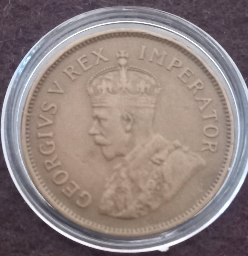 1931 UNION 1/2 PENNY (Z) IN CAPSULE