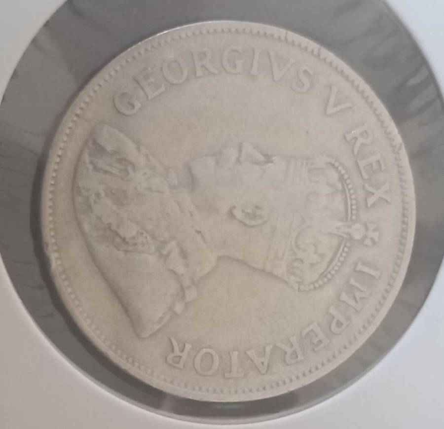 THE RARE 1929 & 1925 UNION HALF CROWN