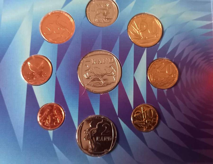 2000 RSA OLD COAT OF ARMS UNC COIN SET