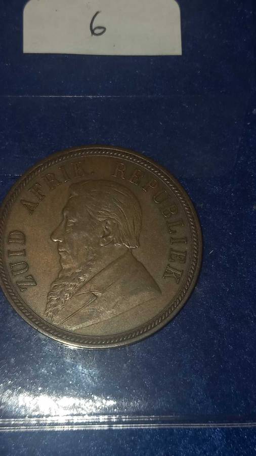 1894 ZAR 1 PENNY