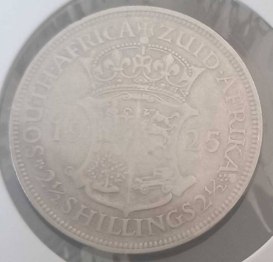 THE RARE 1929 & 1925 UNION HALF CROWN