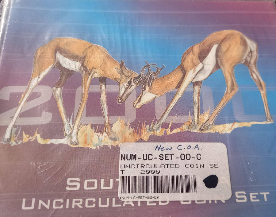 THE LTD SEALED SA 2000  UNCIRCULATED COIN SET
