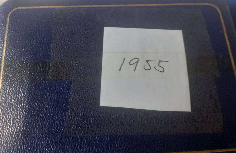 RELIST. 1955 UNION SET IN SAM BOX