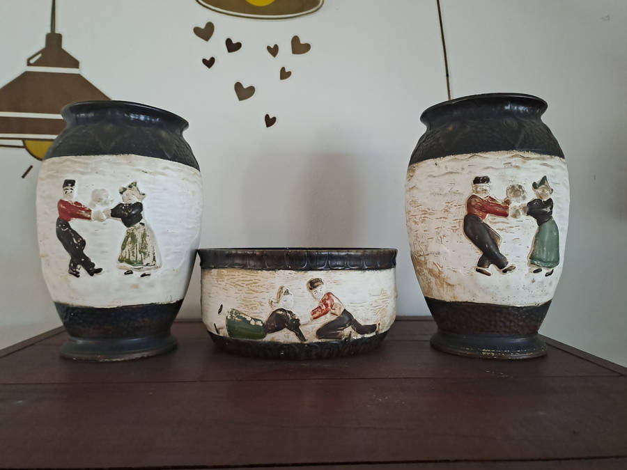 Early 1900s Dutch pottery