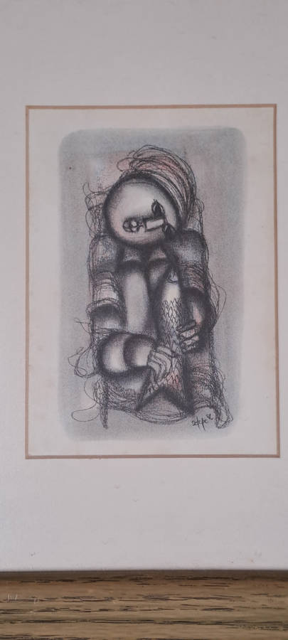 4x original Daniel Selepe sketches all in very nice condition