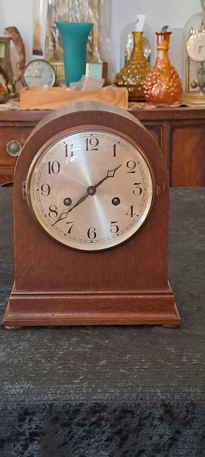 Nice German mantle clock working