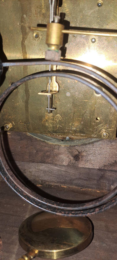 Nice German mantle clock working