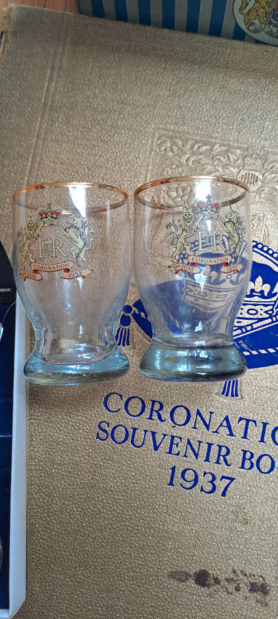 Coronation Souvenir Book 1937 by Gordon Beckles  with other coronation souvenirs
