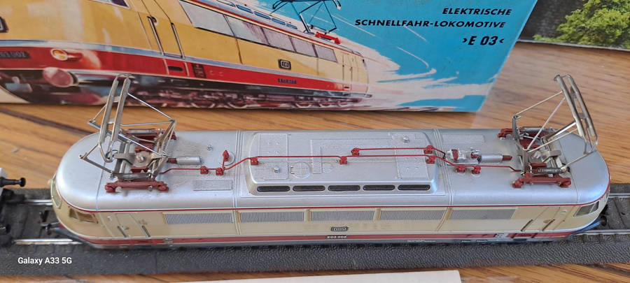 Märklin 3053 H0 Electric Locomotive 103 002-2 DB Epoch IV Original Packaging