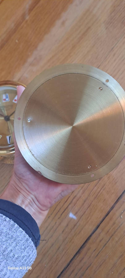 Wempe By Corum Germany regatta nautical ships clock and nautical comfort meter