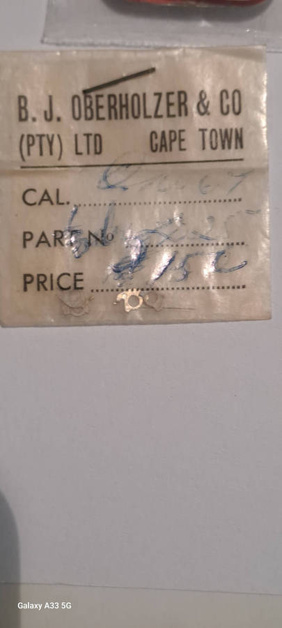 Lot vintage Omega spares as per pictures