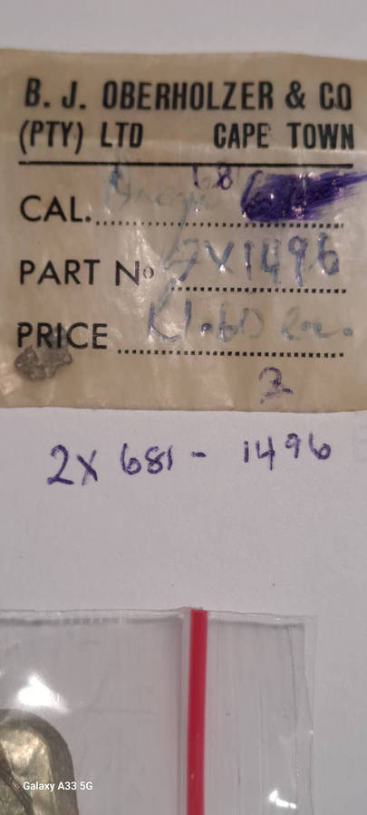 Lot vintage Omega spares as per pictures