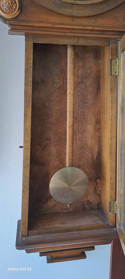 Large P.F. Bollenbach wall clock working